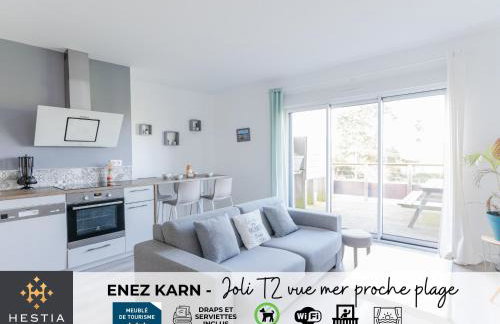 ROSCAROC ENEZ KARN - Joli T2 vue mer proche plage - Foto 1