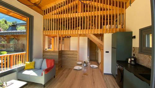 Mountain Cabin - vue montagne - 4 personnes - Foto 5