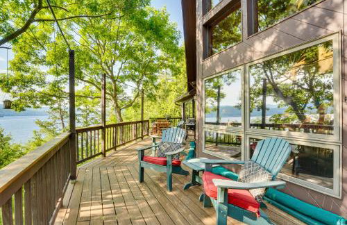 Waterfront Lake George Lodge with Boat Dock and Deck! - Foto 28