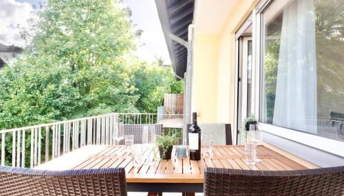 2 Schlafzimmer Wohnung mit Balkon und privatem Stellplatz unmittelbar an der Mosel für bis zu 8 Gäste - Foto 5