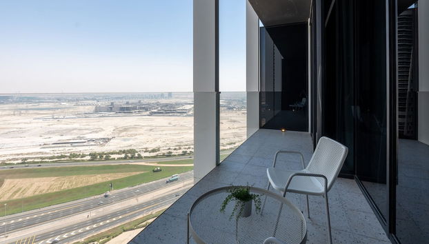 Urban 1BR w Balcony in Business Bay - Foto 2, Habitación