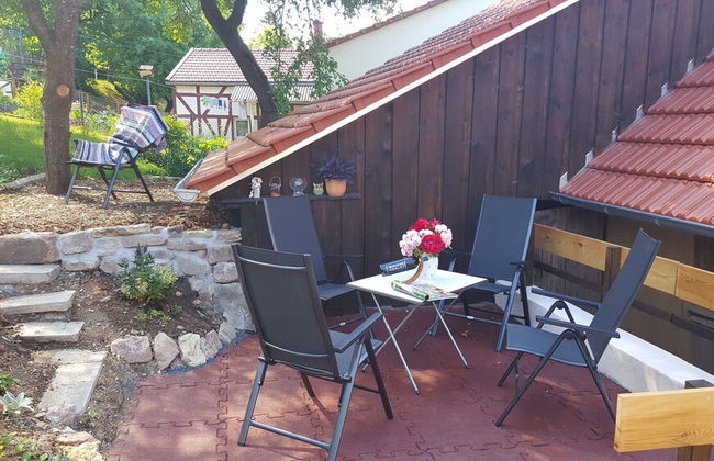 Charming Holiday Home With Natural Garden in Kaltennordheim-thuringia - Foto 44