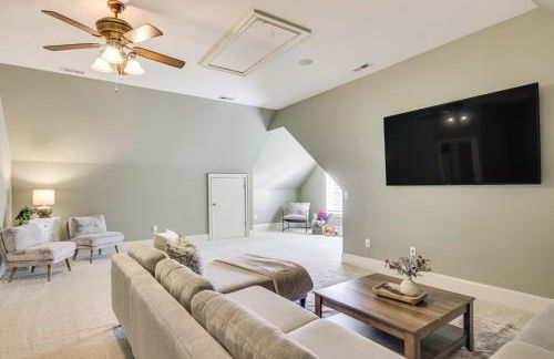 Dock and Home Theater Pet-Friendly Lake Wylie Home - Foto 27