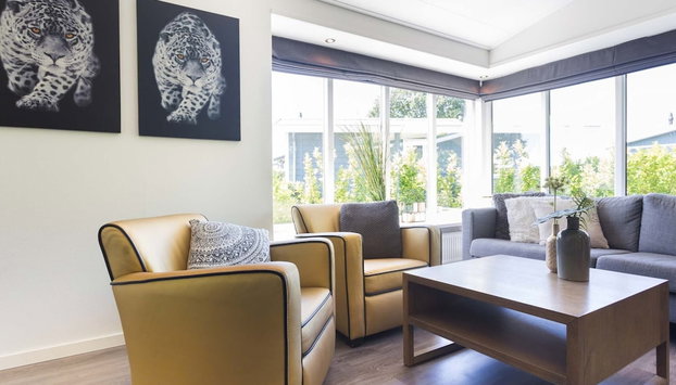 Comfortable Chalet With Dishwasher in Noordwijk - Foto 5, Sala de estar