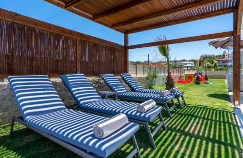 Beachfront Nymphes Aigli with Private Pool, Children Area & BBQ - Photo 15