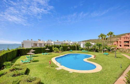 Estrella de Mar zeezicht en uitkijk op Gibraltar 40m2 terras incl zwembad Las Garzas Manilva - Photo 13