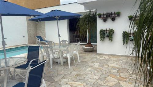 Casa Espaçosa com 5 Quartos Piscina Privativa 300m da Praia Ar condicionado em todos cômodos - Foto 4