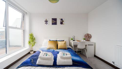 Step Free 2 Bed 2 bath Oasis FlatIClose to David Lloyd Gym with Fully Equipped Kitchen& Parking in DartfordIMins from station and 45 mins into Central London - Foto 5, Other