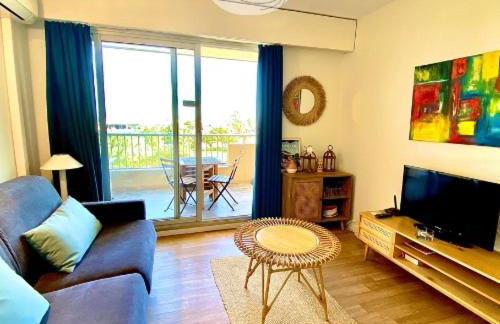 Studio Parc - Vue mer et sur la marina du port - Foto 1