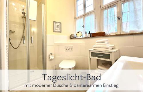 ALTE FÖRSTEREI - Altstadtwohnung mit Stil & Aufzug - in der Hinterburg Schlitz - mit Garten, Parkplatz & E-Ladestation - Hunde willkommen - Fulda, Bad Hersfeld, Alsfeld in 25 km Entfernung - Foto 19