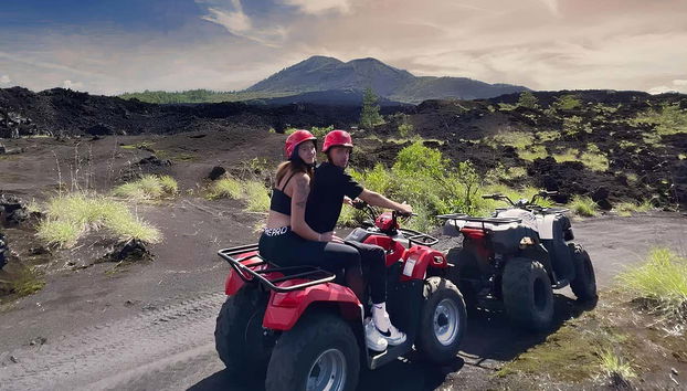 Disfrutando de la ruta en quad