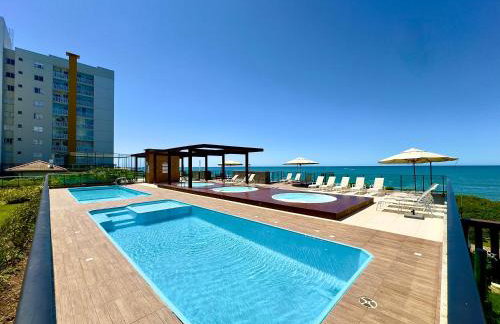 Apto em Condominio Frente Mar com Piscinas Spa Sala de Jogos Quadra de Futebol e Espaco Kids Ideal para Familias - Photo 46