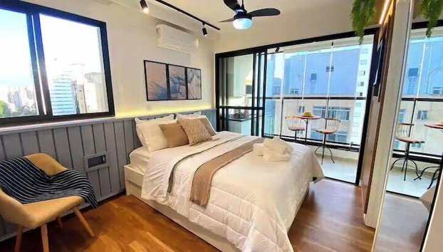 Studio Sao Paulo PUC Allianz Park 902WB - Foto 2, Habitación