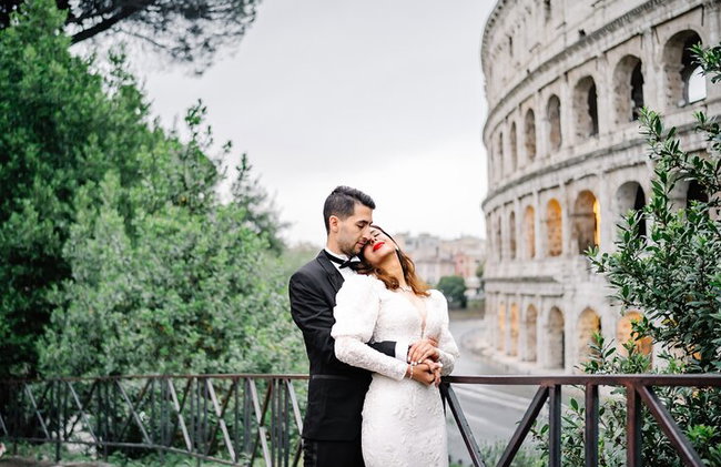 Wedding Honeymoon Photoshoot in Rome - Photo 32