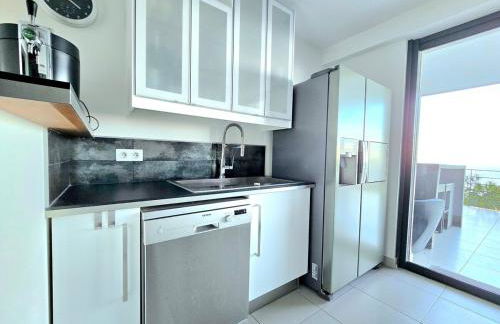 Ferreol 2 moderne, vue mer panoramique, piscine, clim - Foto 13