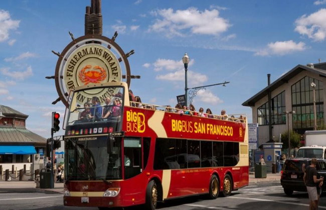 Big Bus São Francisco: bilhete de 48 horas Hop-On Hop-Off e Alcatraz - Foto 1