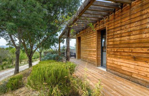 Lodge milieu - Piscine privée Terrasse - - Foto 10