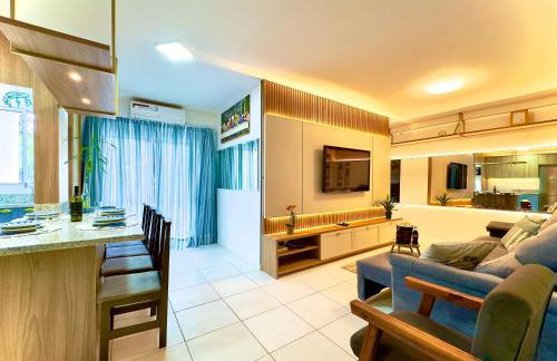 Apartamento a 150 M DA PRAIA com SACADA, WI-FI, PISCINA, PORTARIA 24h, PLAYGROUND e vaga de GARAGEM - Photo 22