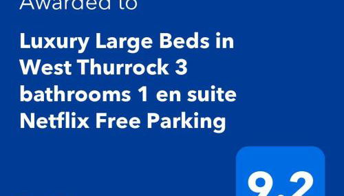 Spacious 4 Large Bedrooms Thurrock Grays 3 baths 1 ensuite Netflix Free Parking - Foto 2