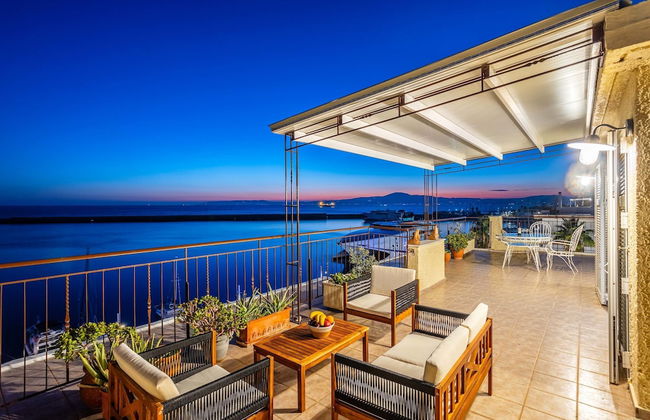 Beachfront Sunny Penthouse - Kalamata Seablisss - Foto 21