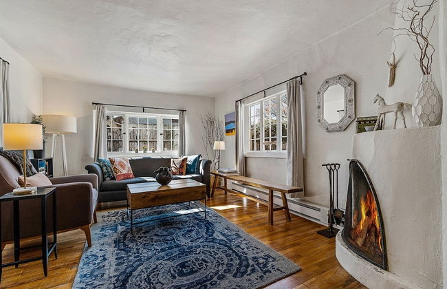 Artist Adobe - Blocks From The Plaza and Rail Yard, Southwestern Charm, Modern Touches - Foto 22