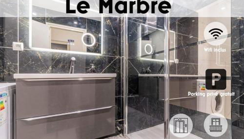 Le Marbré design 60m2, 2 Stars, Free parking - Photo 1