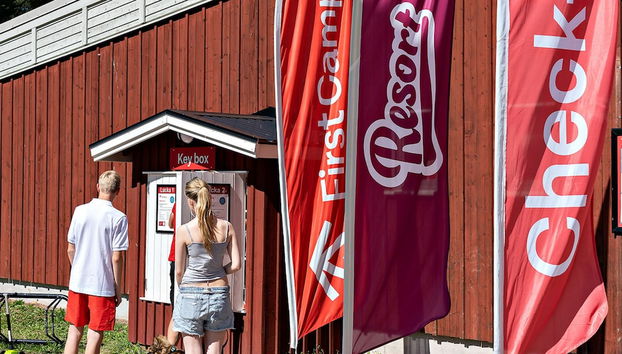 Check-in-/Check-out-Schalter