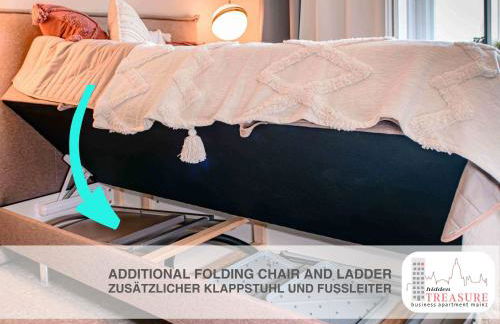 Hidden Treasure Mainz Altstadt - Rheinblick & Parkplatz im Haus - Foto 13