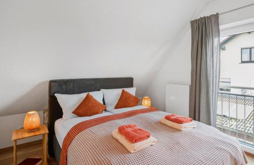 Komfort küsst Natur Skyline Ferienwohnung bei Aschaffenburg - Foto 10