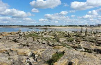 T3 “Groix“- 50 m de la plage de Fort Bloqué/Ploemeur - Foto 24