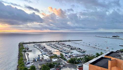 Excepcional Apartamento Vista Mar -Cloc Por do Sol na praia, frete Mar - Foto 4