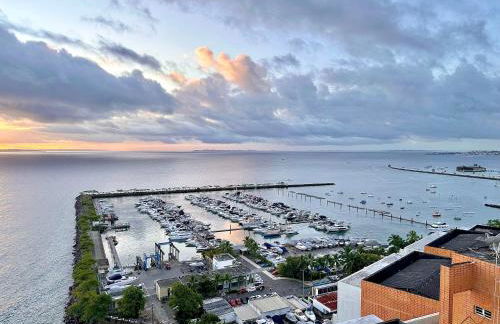 Excepcional Apartamento Vista Mar -Cloc Por do Sol na praia, frete Mar - Foto 4