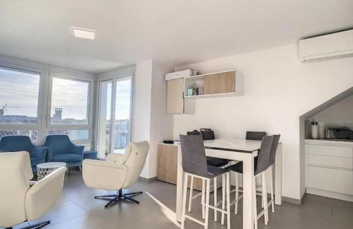 Appartement Rooftop 360 - JACUZZI - Parking - Clim - wifi - Foto 11