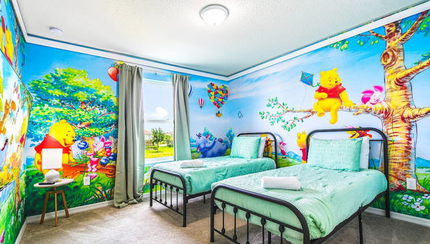 7BR Lake View Villa Pool Spa - Solterra Resort - Foto 4, Habitación