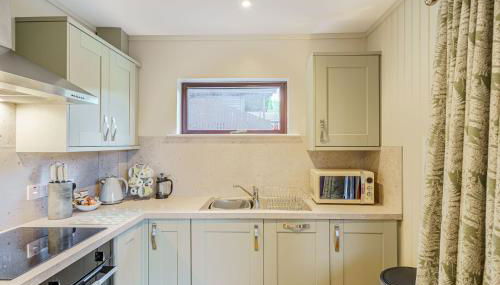 Birch Lodge 13 with Hot Tub - Foto 5, stove, toaster