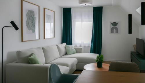 Modernes, zentrales Apartment mit Boxspringbett und Waschmaschine - Foto 2