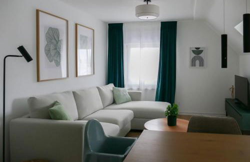 Modernes, zentrales Apartment mit Boxspringbett und Waschmaschine - Foto 2