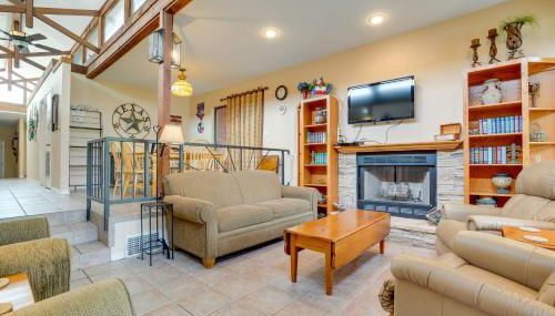 Deck and Gas Grill Riverfront McQueeney Duplex - Foto 5