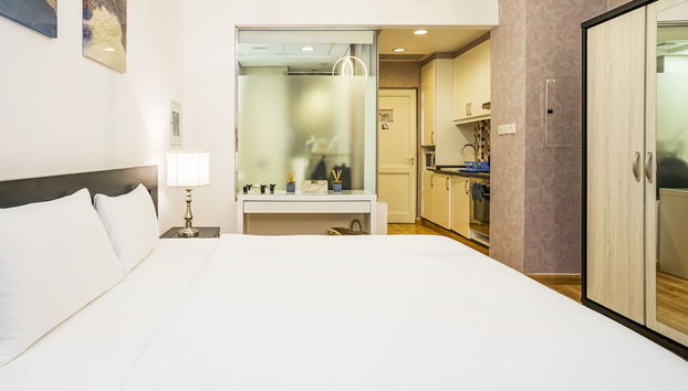 Homesgetaway - Studio in Palm Views East - Foto 4, Habitación