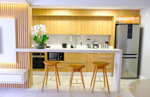 Essence Life Residence com Vista Mar, apartamento completo com 2 quartos em Condomínio Clube a 100 metros da Praia do Campeche, Florianópolis - Photo 12