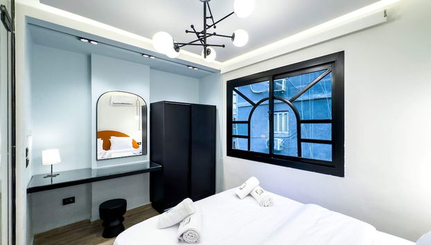 The 2 BDR Sapphire Condo 5 min to CAI Airport - Foto 4, Habitación