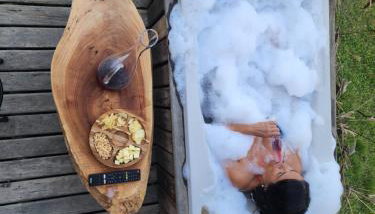 Cabana do lago no Sitio Paraiso Joao de Barro - Foto 2