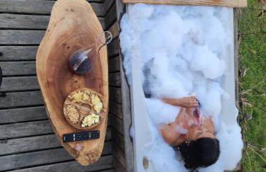 Cabana do lago no Sitio Paraiso Joao de Barro - Foto 2