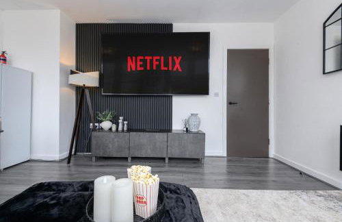 2 Bedroom Apartment Bradford City Centre 85 Smart TV Central Location - Foto 18