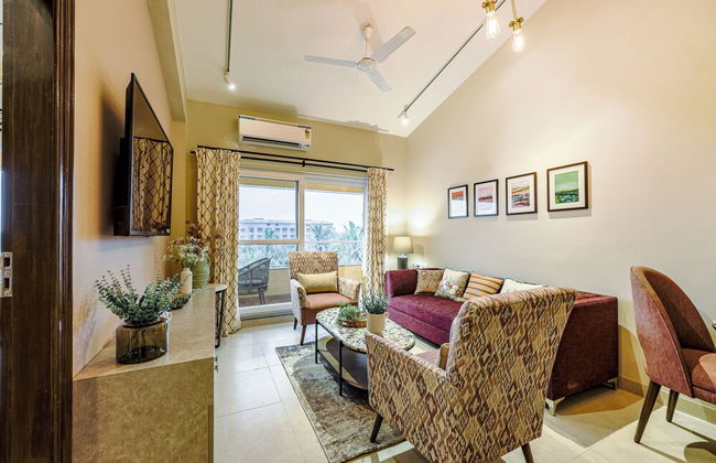 Alaya Stays Veera Serina 3 BHK with Pool - Foto 24