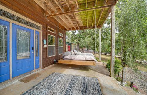 Lake Eufaula Cabin with Hot Tub and Large Deck - Foto 37