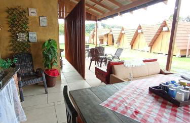 Cabana com Ar condicionado e area de cozinha e banheiro compartilhado a 10 minutos do Parque Beto Carrero - Foto 12