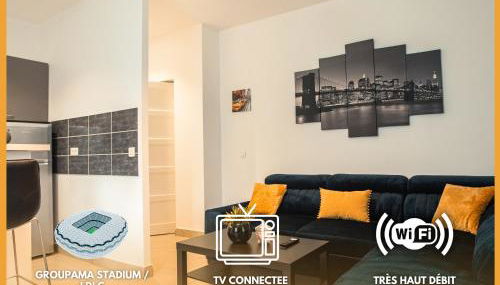 Le refuge - T2 Proximité LDLC Groupama Stadium - Foto 2