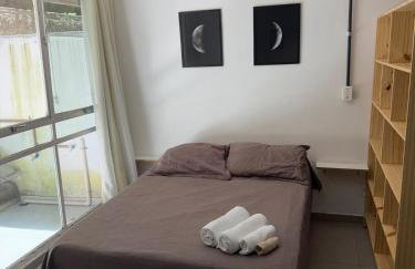 03 - ESTÚDIO com ÁREA PRIVATIVA, Máquina de lavar, Vaga de garagem, Cozinha completa, Wi-fi veloz - Foto 34