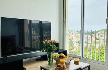 T3 lumineux, parking privé, calme, jolie vue - Foto 2